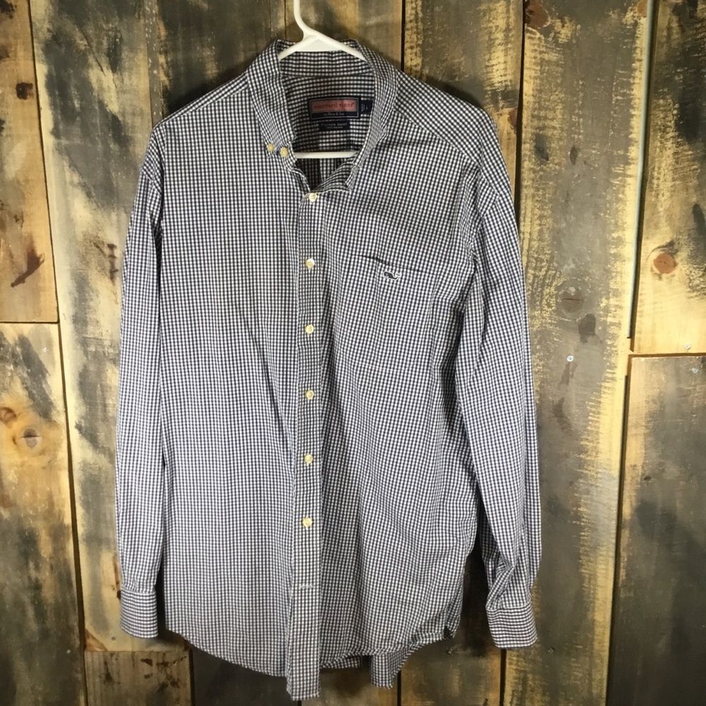 Vineyard Vines casual / dress 2 shirt bundle men’s size large